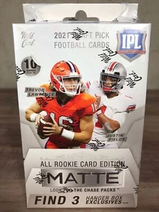 Wild Card Draft Pick 2021 edición All Rookie caja colgante blanca mate - sellada - Imagen 1 de 5