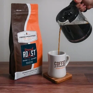 Mezcla artesanal tostado francés | Café en grano entero | Café tostado fresco - Imagen 1 de 4