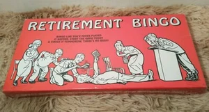 New Unopened 1993 Retirement Bingo Game Forum Novelties Factory Sealed - Picture 1 of 2