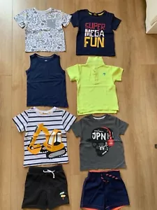 children kids boys clothes t-shirts, shorts 2-3y, 8 pieces in total - Picture 1 of 5