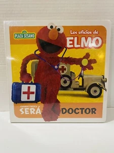 SESAME STREET IN SPANISH-LOS OFICIOS DE ELMO---Doctor--NEW IN PLASTIC - Picture 1 of 3