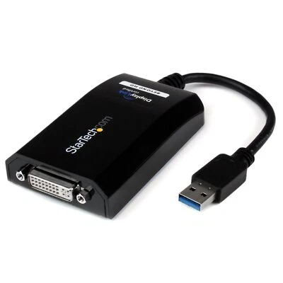 StarTech USB32DVIPRO USB 3.0 To DVI /VGA External VIdeo Graphics Card Adapter - Image 1 of 4
