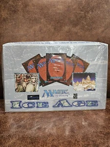 Magic The Gathering Magic The Gathering Caja de refuerzo de la Edad de Hielo sellada de fábrica 1995 ¡COMO NUEVA!!! - Imagen 1 de 7