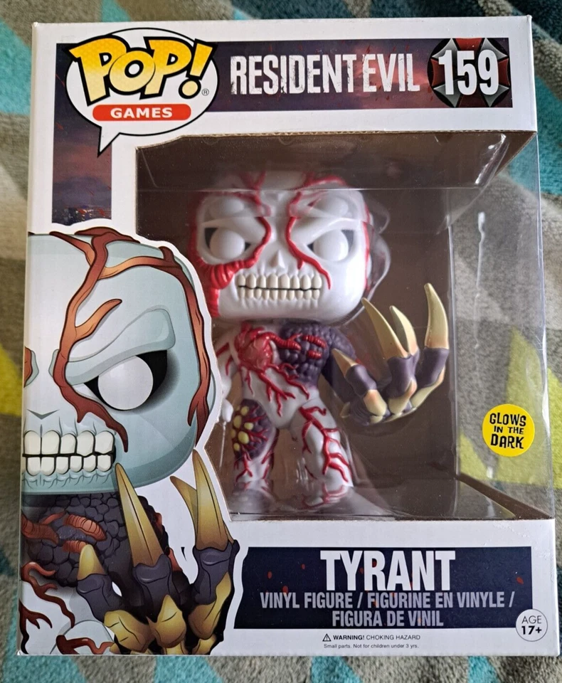 Tyrant Pop GLOW 159 - Resident Funko Pop! Vinyl 2017 RARE - Large Pop - Vaulted — 第 1/4 张图片