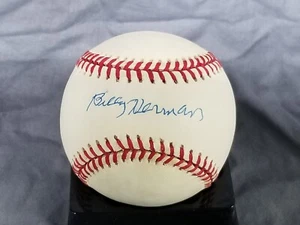Billy Herman Autographed NL Baseball Bill White JSA Authentic - Picture 1 of 6