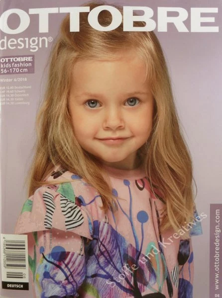 Ottobre Kids Fashion design 6/2018 Winter Schnittmusterheft Kinder Babys