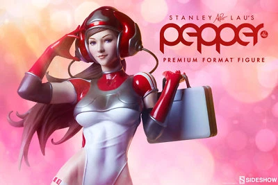 PIMIENTA~FIGURA FORMATO PREMIUM~EXCLUSIVA~LE 600~STANLEY-ARTGERM-LAU~SIDESHOW~SIN USAR, EN CAJA Foto 1 de 4