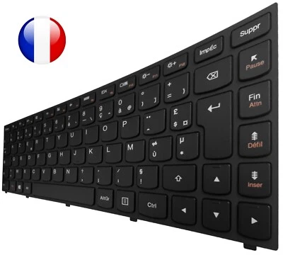 Clavier Original Français AZERTY pour LENOVO IdeaPad Yoga 13 Type 80AX / 2191 - Photo 1/2
