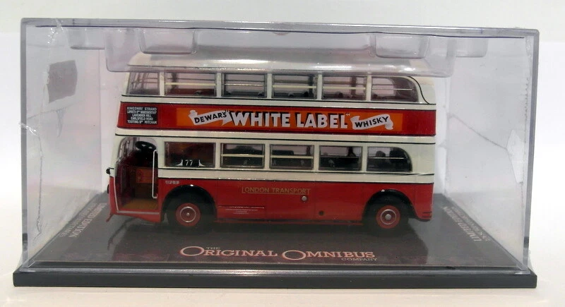Corgi OOC 1/76 scale Diecast - OM45701 AEC Q Double deck bus London Transport 77 - Bild 1 von 1