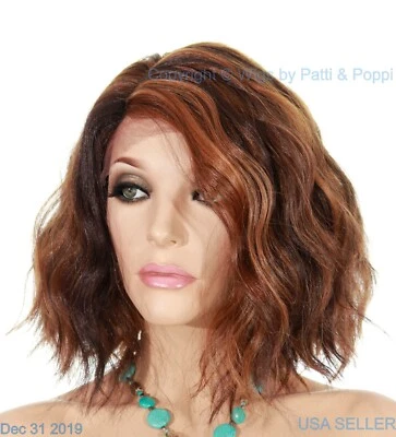 PERUCA ONDAS PRAIA SOLTAS CALOR SEGURO ESTILO DESLUMBRANTE COR CLR P4.27.30 VENDA EUA 395 - Imagem 1 de 4