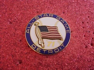 AS 1971 Detroit Tigers All Star Press Media Pin - Picture 1 of 2