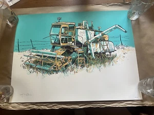 2015 Eric Church Tallahassee Silkscreen Concert Poster by Tim Doyle Signed & #'d - Picture 1 of 7