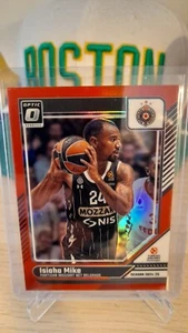 2024-25 Panini Donruss Euroleague Basketball Isiaha Mike Optic Red /99 - Picture 1 of 2