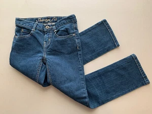 Crazy 8 Girl’s Skinny Fit Jeans Adjustable Waist, Size 6 - Picture 1 of 6