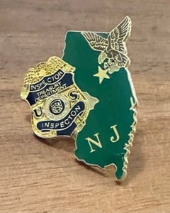 Treasury Department Inspection NJ Mini-Badge Security Pin - Picture 1 of 1