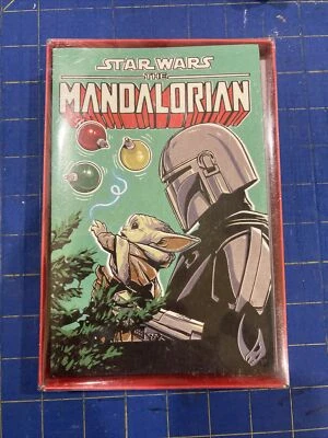 Star Wars MANDALORIAN EL NIÑO Tarjetas de Navidad Paquete de 12 American Greetings NUEVO 5 Foto 1 de 4