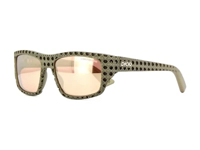Dior3D S1I 65L4 Men's Brown / Pink-Silver Mirrored Sunglasses 57 x 18 x 135 - Image 1 of 4