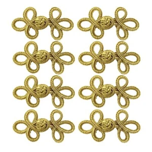 10 Pairs Chinese Knots Frog Buttons Closure Knots Sewing Buttons Fasteners - Picture 1 of 6