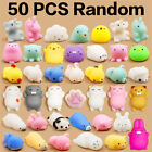 50 PCS Mochi Squishies Kawaii Anima Squishy Toys For Kids Antistress Ball Squeez