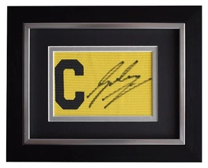George Burley Signed Framed Captains Armband Autograph Display Ipswich COA - Picture 1 of 6