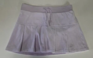 Old Navy Girl's XL Velour Skort Pleated Lavender Purple Y2K Preppy - Picture 1 of 7