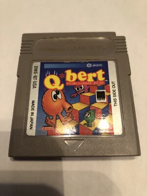 Q*bert (Nintendo Game Boy, 1992) Cartridge Only Untested - Image 1 of 2
