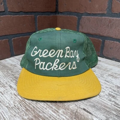 De colección Starter Snapback Green Bay Packers Ajustable NFL Verde y Dorado ENVÍO RÁPIDO Foto 1 de 4
