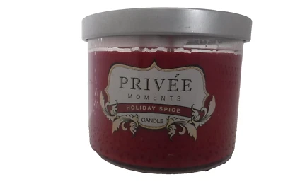 Vela PRIVEE Moments HOLIDAY SPICE 14,75 OZ NUEVA  Foto 1 de 2