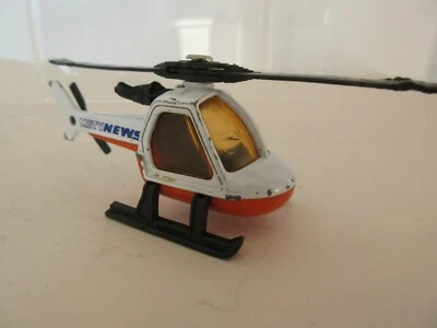 Matchbox Lesney 1-75 Series Helicopter 'MBTV News' (2) - Image 1 of 4