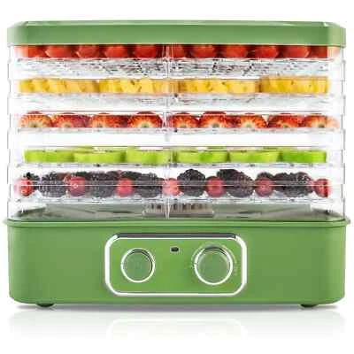 Food Dehydrator BPA-Free Stackable Tray Adjustable Temperature - Image 1 of 4