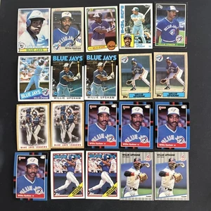 Willie Upshaw Vintage Lot  of 20-NM-MT Incl Topps 1979 RC (TBJ14) - Picture 1 of 3