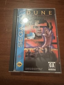 DUNE (Sega CD, 1993) CIB Authentic Tested W/reg  Card