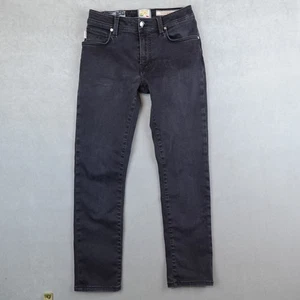 Jeans Sartoria Tramarossa Leonardo 24,7 slim fit denim elasticizzato nero taglia 31x29 - Foto 1 di 12