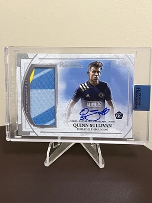 2022 Topps Renaissance MLS Relic  /20 Quinn Sullivan #AR-QS4 Rookie Auto RC - Image 1 of 2