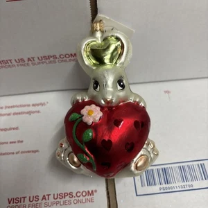 Vintage Christopher Radko 1999 Bun of my Heart Easter Ornament NWT - Picture 1 of 4