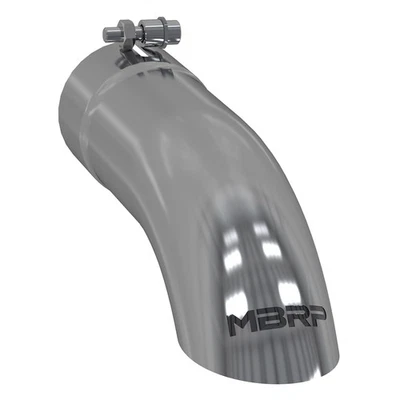 MBRP T5080 Stainless Steel Turn Down 3.5 inch Universal Exhaust Tail Pipe Tip - Image 1 of 3