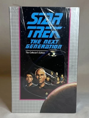 STAR TREK The Next Generation Collectors Edition Measure Of A Man VHS-Sealed - Image 1 of 2