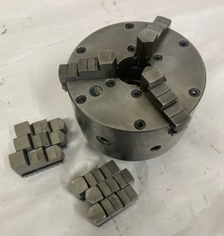 JUEGO PORTABROCAS BUCK TRU D-1-4 MONTAJE MANDÍBULA EXTRA SE ADAPTA A 10 L CURVA SUR 6" Foto 1 de 2