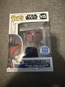Funko Pop! Mandalorian Super Commando Star Wars Figure #415 - Picture 1 of 6