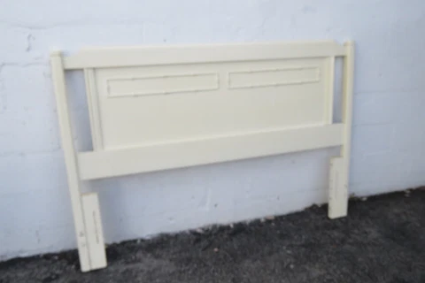 Hollywood Regency Pained Full or Queen Size Headboard 3697 Cover