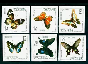 1965 Butterfly,Schmetterlinge,Farfalle,Papillons,Vietnam,Mi.405,IMPERF,CV$75,MNH - Picture 1 of 1