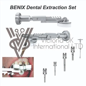 BENEX II Tooth Extraction System For DENTAL Practices High Quality Complete SET - Picture 1 of 11
