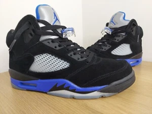Nike Air Jordan 5 Retro Racer Blue Mens Basketball Shoes Trainers UK 8 - Picture 1 of 11