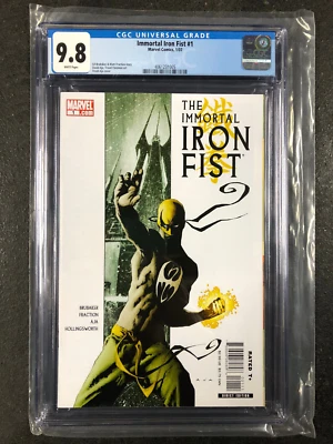 Immortal Iron Fist 1 CGC 9.8 1st app Orson Randall 2007 Marvel - Image 1 of 2