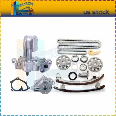 Timing Chain Water Oil Pump Kit For Toyota SOLARA 2.4L DOHC L4 16V 2002-2008 - Image 1 of 4
