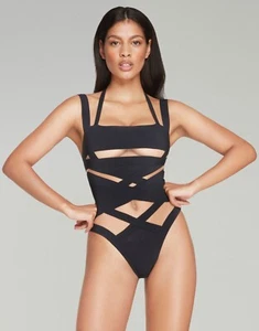 Traje de baño Agent Provocateur Fynlee negro AP3 mediano nuevo con etiquetas - Imagen 1 de 8
