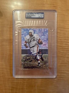 MARION MOTLEY GOAL LINE ART 4X6 AUTOGRAPH! PSA CERTIFIED! SLABBED FOR DISPLAY!! - Picture 1 of 2