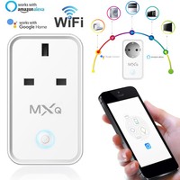 Smart WiFi Socket Outlet Voice Remote Control Switch for Alexa/Echo/Google Home