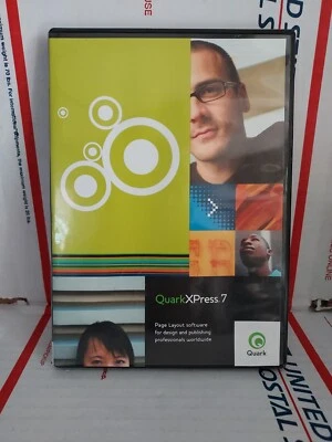 QuarkXPress 7 Page Layout Software for Design Publishing Install Disc Only #129 - Image 1 of 2