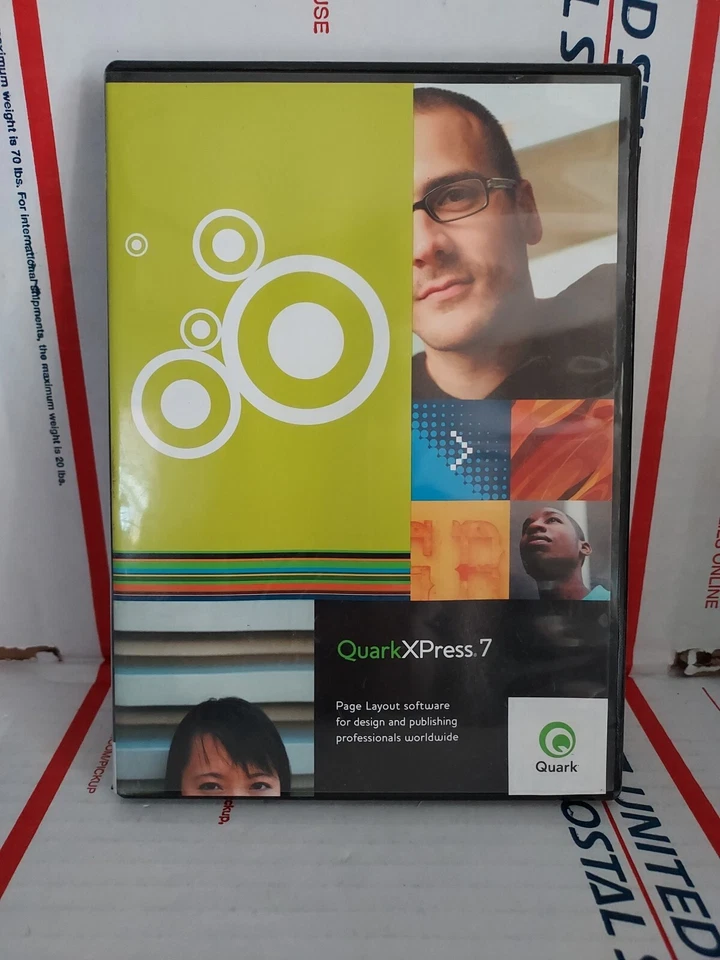QuarkXPress 7 Page Layout Software for Design Publishing Install Disc Only #129 - Image 1 of 2